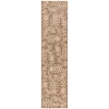Safavieh Beach House BHS246 Brown / Beige 2'-2" X 8' Runner Area Rug