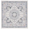 Safavieh Blair Washable BLR204 Beige / Grey Navy 6'-7" X 6'-7" Square Area Rug