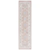 Safavieh Blair Washable BLR206 Rose / Grey 2'-2" X 8' Runner Area Rug