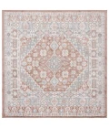 Safavieh Blair Washable BLR206 Rose / Grey 6'-7" X 6'-7" Square Area Rug