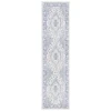 Safavieh Blair Washable BLR208 Beige / Grey Blue 2'-2" X 8' Runner Area Rug