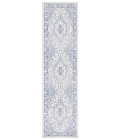 Safavieh Blair Washable BLR208 Beige / Grey Blue 2'-2" X 8' Runner Area Rug