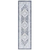 Safavieh Blair Washable BLR210 Beige / Navy 2'-2" X 8' Runner Area Rug