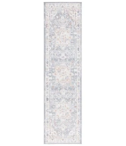 Safavieh Blair Washable BLR212 Beige / Blue 2'-2" X 8' Runner Area Rug