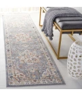 Safavieh Blair Washable BLR212 Beige / Blue 2'-2" X 8' Runner Area Rug