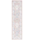 Safavieh Blair Washable BLR218 Rose / Blue 2'-2" X 8' Runner Area Rug