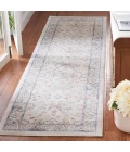 Safavieh Blair Washable BLR224 Beige / Grey 2'-2" X 8' Runner Area Rug