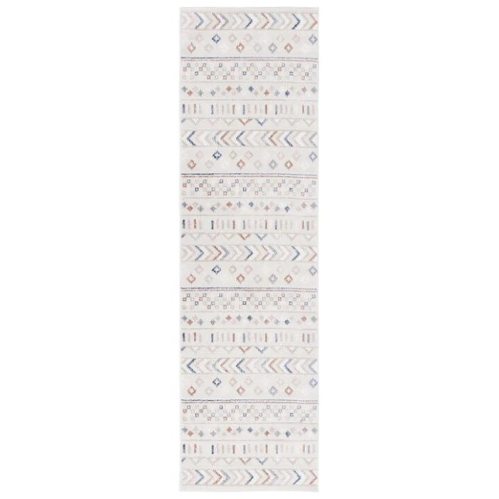 Safavieh Blair Washable BLR226 Beige / Multi 2'-2" X 8' Runner Area Rug
