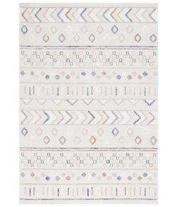Safavieh Blair Washable BLR226 Beige / Multi 5'-3" X 7'-6" Rectangle Area Rug