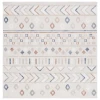 Safavieh Blair Washable BLR226 Beige / Multi 6'-7" X 6'-7" Square Area Rug