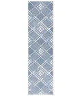 Safavieh Blair Washable BLR228 Blue / Ivory 2'-2" X 8' Runner Area Rug