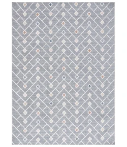 Safavieh Blair Washable BLR230 Grey / Multi 4' X 6' Rectangle Area Rug
