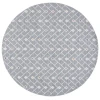 Safavieh Blair Washable BLR230 Grey / Multi 6'-7" X 6'-7" Round Area Rug