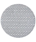 Safavieh Blair Washable BLR230 Grey / Multi 6'-7" X 6'-7" Round Area Rug