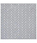 Safavieh Blair Washable BLR230 Grey / Multi 6'-7" X 6'-7" Square Area Rug