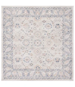 Safavieh Blair Washable BLR232 Beige / Grey 6'-7" X 6'-7" Square Area Rug