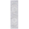 Safavieh Blair Washable BLR234 Beige / Light Grey 2'-2" X 8' Runner Area Rug