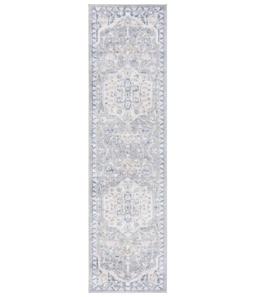 Safavieh Blair Washable BLR234 Beige / Light Grey 2'-2" X 8' Runner Area Rug