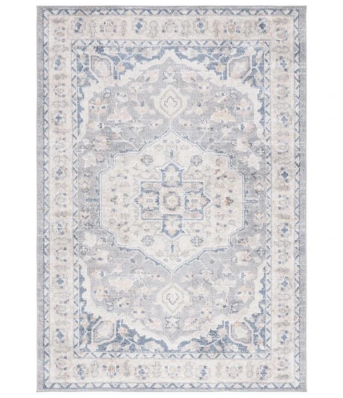 Safavieh Blair Washable BLR234 Beige / Light Grey 5'-3" x 7'-6" Rectangle Area Rug