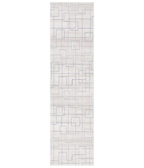 Safavieh Blair Washable BLR238 Beige / Grey 2'-2" X 8' Runner Area Rug