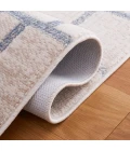 Safavieh Blair Washable BLR238 Beige / Grey 4' X 6' Rectangle Area Rug