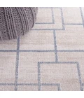 Safavieh Blair Washable BLR238 Beige / Grey 4' X 6' Rectangle Area Rug