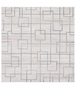 Safavieh Blair Washable BLR238 Beige / Grey 6'-7" X 6'-7" Square Area Rug