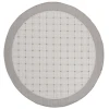 Safavieh Bermuda BMU801 Grey / Ivory 6'-7" X 6'-7" Round Area Rug