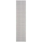 Safavieh Bermuda BMU802 Ivory / Light Grey 2' X 12' Runner Area Rug