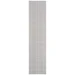 Safavieh Bermuda BMU802 Ivory / Light Grey 2' X 10' Runner Area Rug