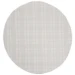 Safavieh Bermuda BMU802 Ivory / Light Grey 8' X 8' Round Area Rug