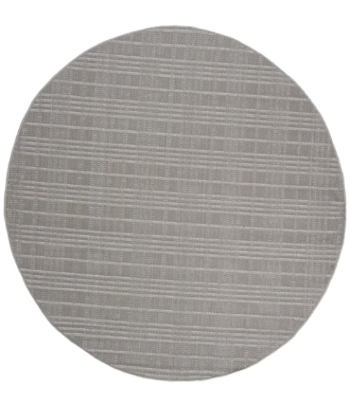 Safavieh Bermuda BMU802 Grey 5'-3" X 5'-3" Round Area Rug