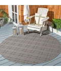 Safavieh Bermuda BMU802 Grey 5'-3" X 5'-3" Round Area Rug