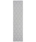 Safavieh Bermuda BMU804 Ivory / Light Grey 2' X 8' Runner Area Rug