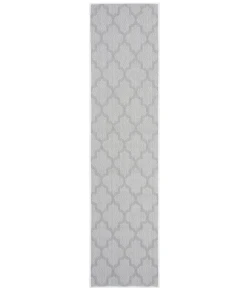 Safavieh Bermuda BMU804 Ivory / Light Grey 2' X 8' Runner Area Rug