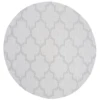 Safavieh Bermuda BMU804 Ivory / Light Grey 6'-7" X 6'-7" Round Area Rug