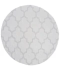 Safavieh Bermuda BMU804 Ivory / Light Grey 6'-7" X 6'-7" Round Area Rug