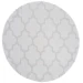 Safavieh Bermuda BMU804 Ivory / Light Grey 8' X 8' Round Area Rug