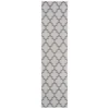 Safavieh Bermuda BMU804 Ivory / Grey 2' X 8' Runner Area Rug