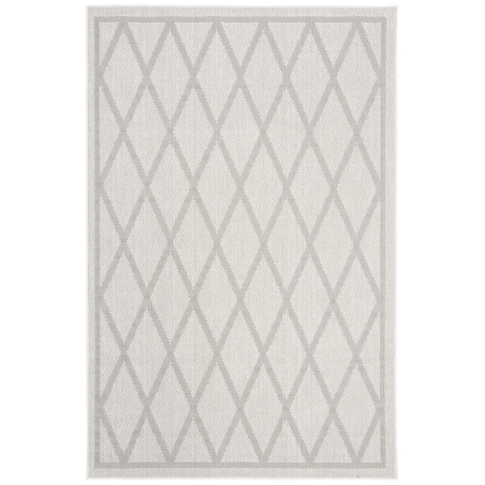 Safavieh Bermuda BMU805 Ivory / Light Grey 5'-3" X 7'-6" Rectangle Area Rug