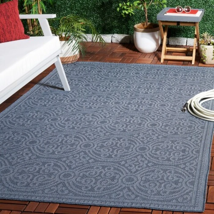 Safavieh Bermuda BMU809 Navy 8' X 10' Rectangle Area Rug