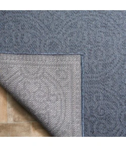 Safavieh Bermuda BMU809 Navy 6'-7" X 6'-7" Round Area Rug