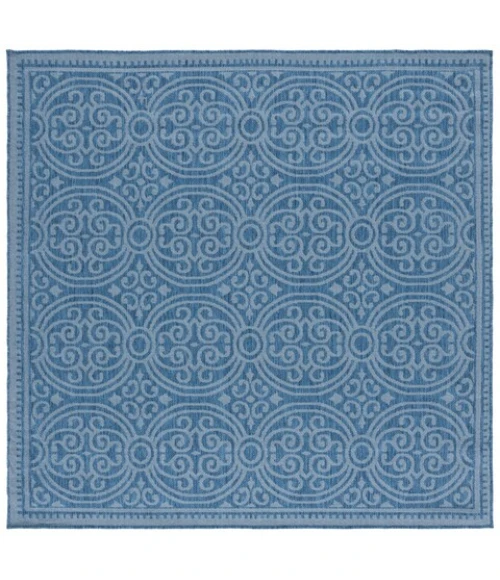 Safavieh Bermuda BMU809 Navy 6'-7" X 6'-7" Square Area Rug