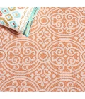 Safavieh Bermuda BMU809 Rust / Ivory 4' X 6' Rectangle Area Rug