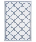 Safavieh Bermuda BMU810 Ivory / Charcoal 4' X 6' Rectangle Area Rug