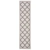 Safavieh Bermuda BMU810 Ivory / Grey 2' X 8' Runner Area Rug