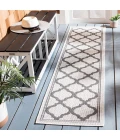 Safavieh Bermuda BMU810 Ivory / Grey 2' X 8' Runner Area Rug