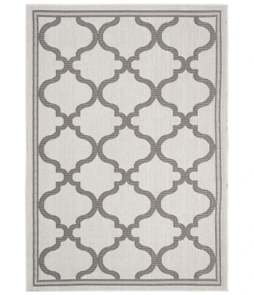 Safavieh Bermuda BMU810 Ivory / Grey 5'-3" X 7'-6" Rectangle Area Rug