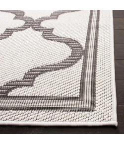 Safavieh Bermuda BMU810 Ivory / Grey 2' X 8' Runner Area Rug