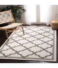Safavieh Bermuda BMU810 Ivory / Grey 5'-3" X 7'-6" Rectangle Area Rug